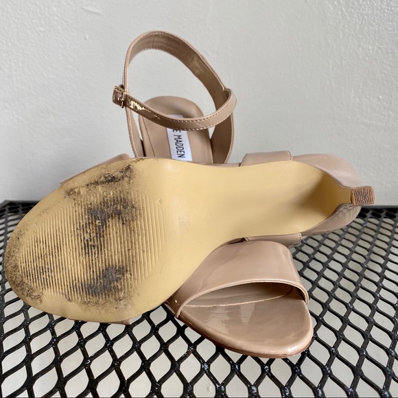 Steve Madden Dorty Sandals Nude Size 9 - Picture 5 of 5